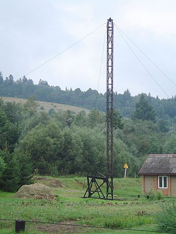 Ropienka - kopalnia ropy naftowej - Bieszczady s019 - PTTK Strzelin