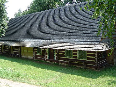 Sanok - Muzeum Budownictwa Ludowego - Skansen s030 - PTTK Strzelin