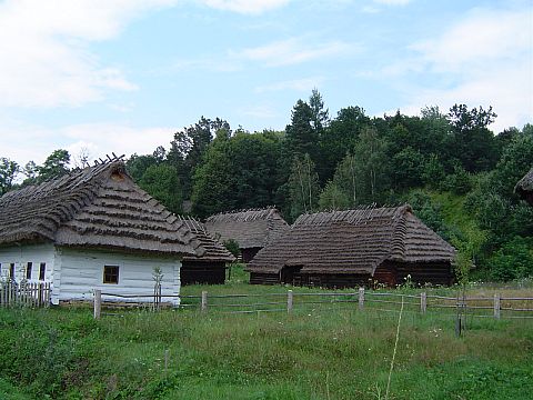 Sanok - Muzeum Budownictwa Ludowego - skansen s056 - PTTK Strzelin