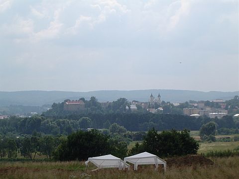 Widok na Sanok ze skansenu s108 - PTTK Strzelin