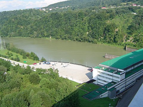 Solina - widok z zapory