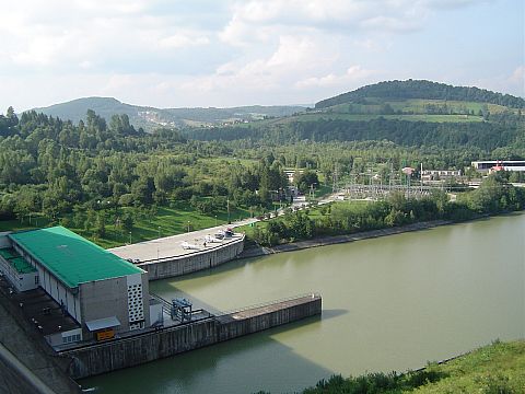 Solina - widok z zapory