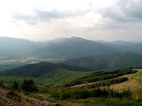 Szeroki Wierch - widok na Poonin Carysk