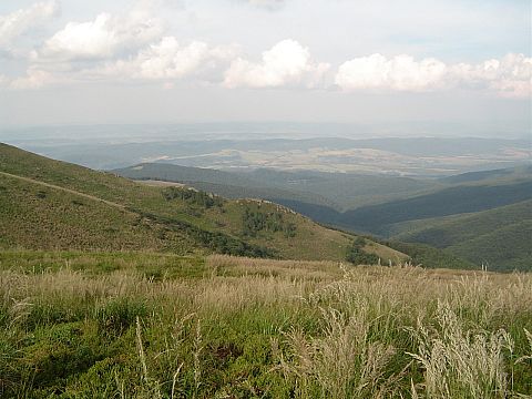 Widok z Krzemienia na pnoc