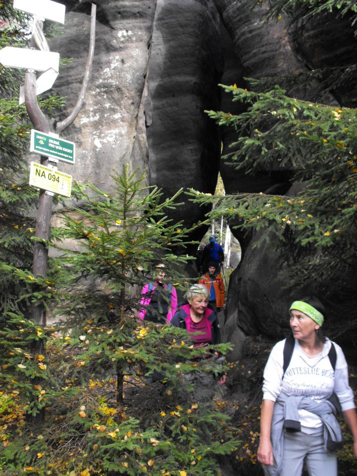 Wycieczka Broumovské stěny s002 - PTTK Strzelin