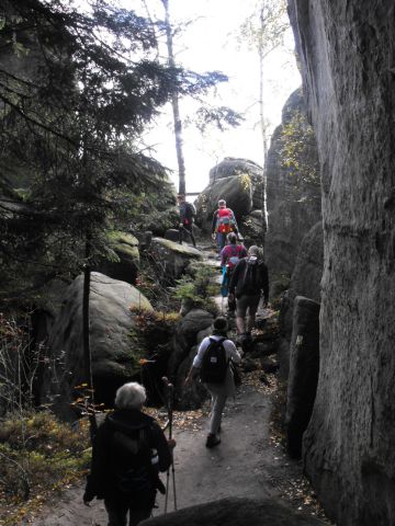 Wycieczka Broumovské stěny s99 - PTTK Strzelin