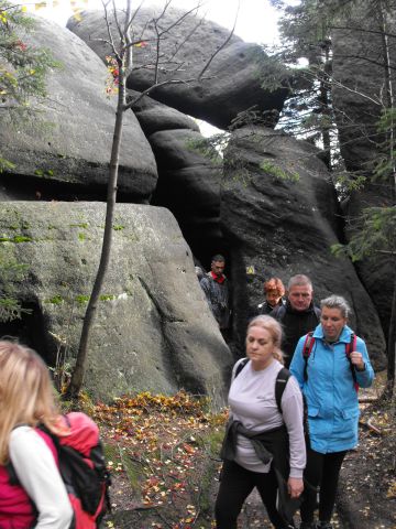 Wycieczka Broumovské stěny s110 - PTTK Strzelin