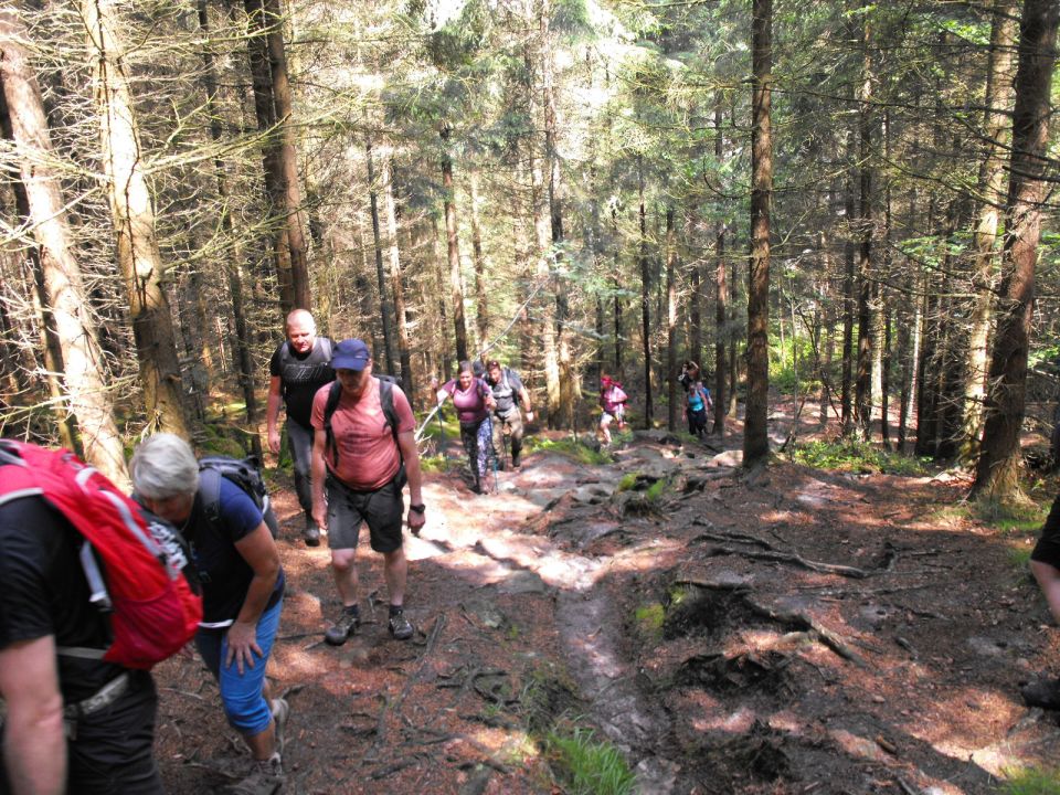 Wycieczka Broumovská vrchovina s002 - PTTK Strzelin