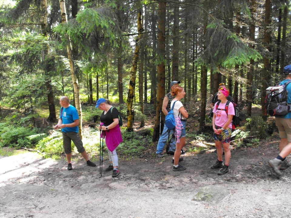 Wycieczka Broumovská vrchovina s002 - PTTK Strzelin