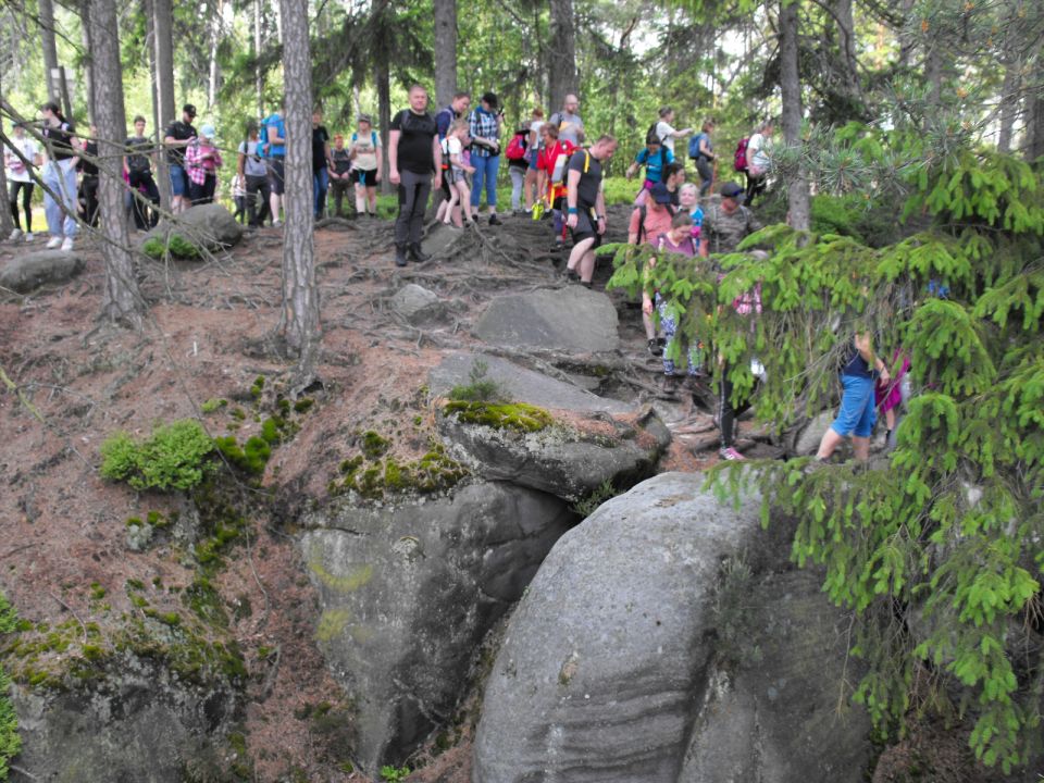 Wycieczka Broumovská vrchovina s002 - PTTK Strzelin