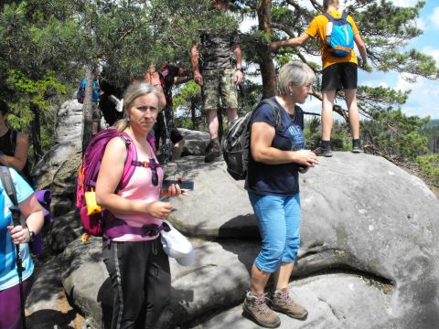 Wycieczka Broumovská vrchovina s40 - PTTK Strzelin