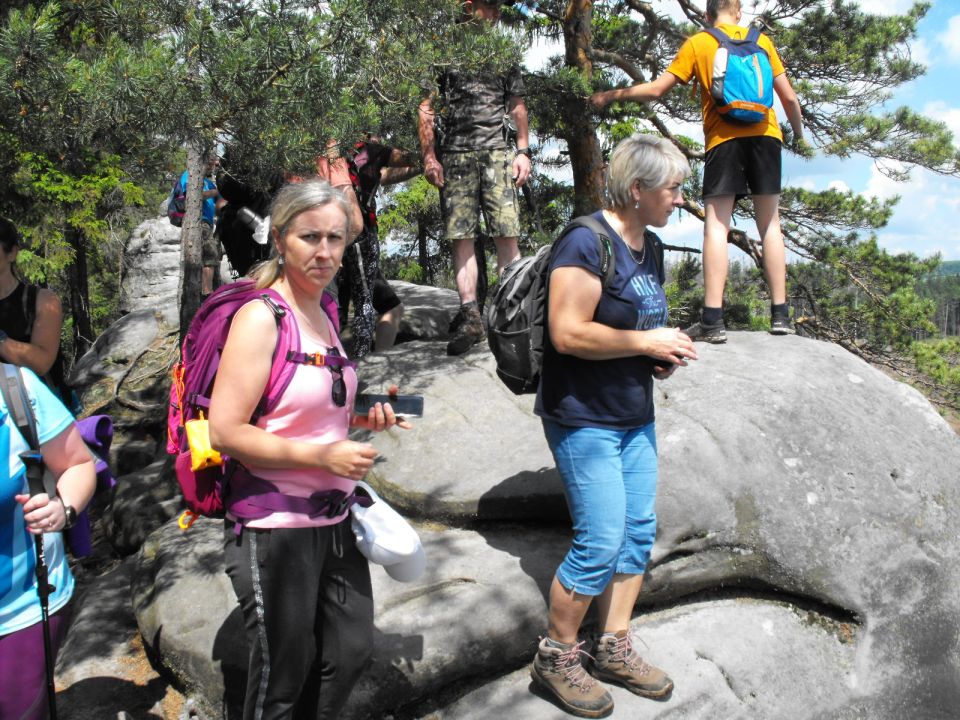 Wycieczka Broumovská vrchovina s002 - PTTK Strzelin