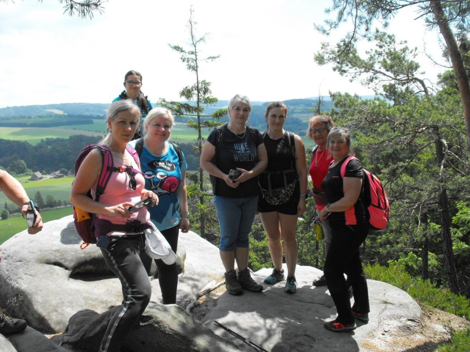 Wycieczka Broumovská vrchovina s002 - PTTK Strzelin