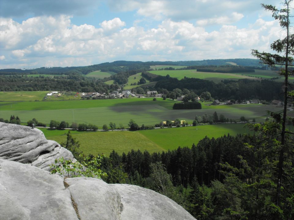 Wycieczka Broumovská vrchovina s002 - PTTK Strzelin