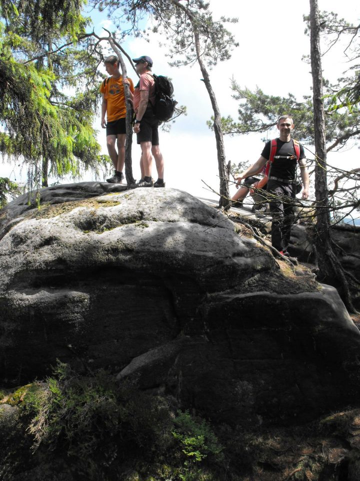 Wycieczka Broumovská vrchovina s002 - PTTK Strzelin