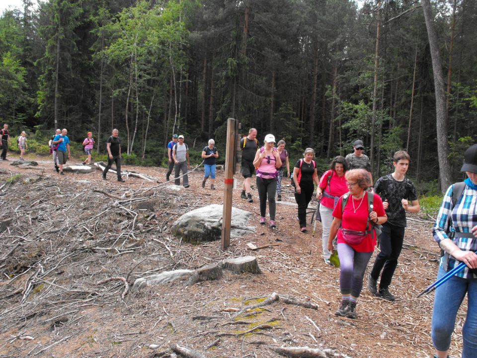 Wycieczka Broumovská vrchovina s002 - PTTK Strzelin