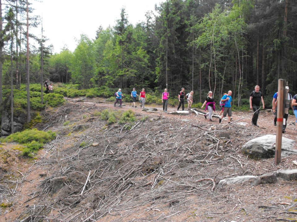 Wycieczka Broumovská vrchovina s002 - PTTK Strzelin