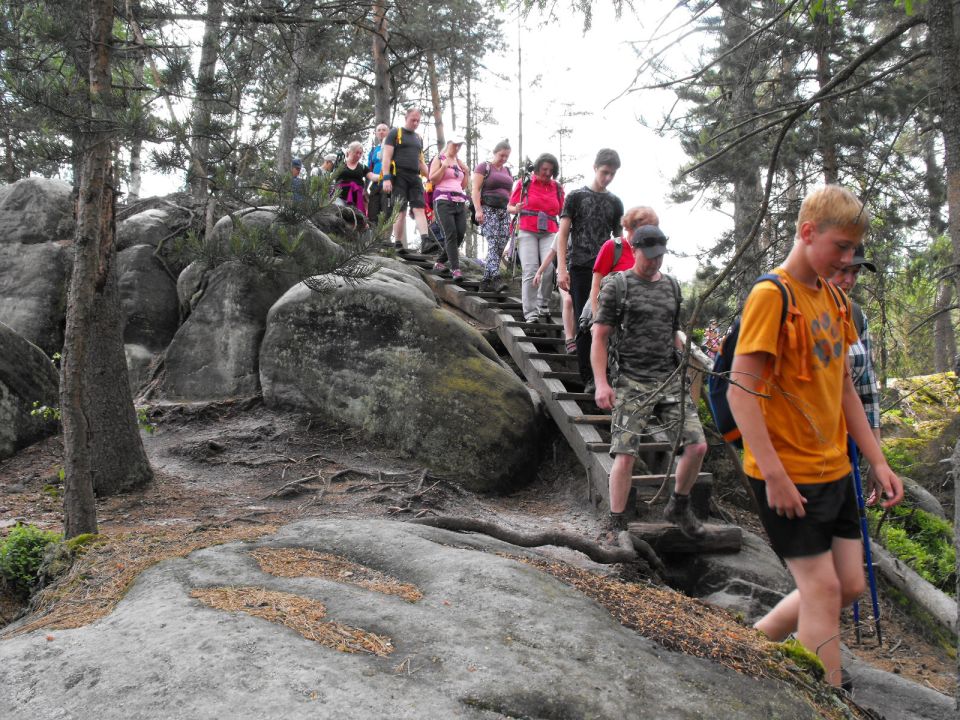 Wycieczka Broumovská vrchovina s002 - PTTK Strzelin