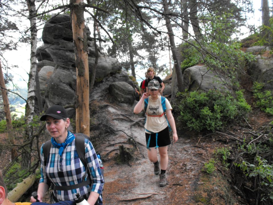 Wycieczka Broumovská vrchovina s002 - PTTK Strzelin