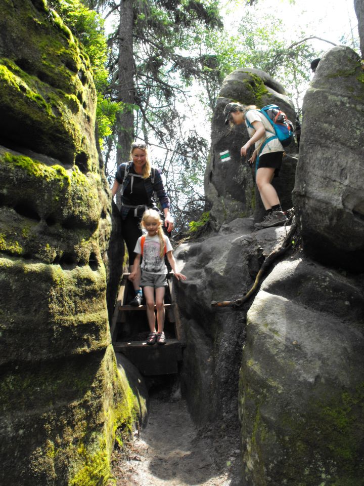 Wycieczka Broumovská vrchovina s002 - PTTK Strzelin