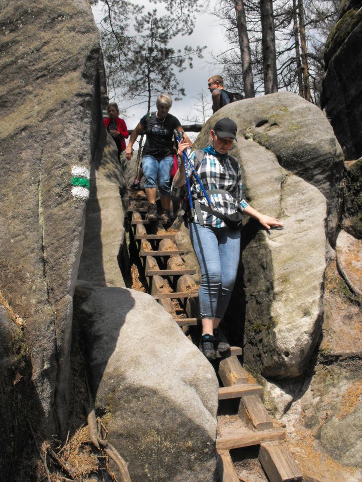 Wycieczka Broumovská vrchovina s002 - PTTK Strzelin
