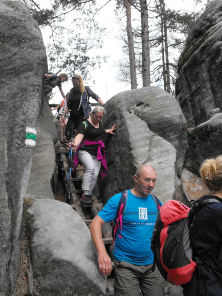 Wycieczka Broumovská vrchovina s002 - PTTK Strzelin