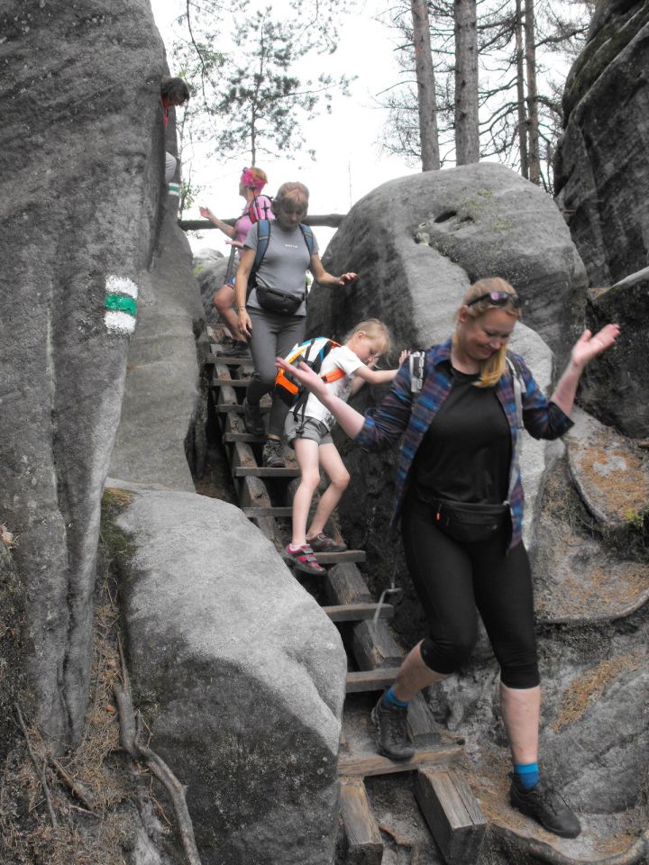 Wycieczka Broumovská vrchovina s002 - PTTK Strzelin