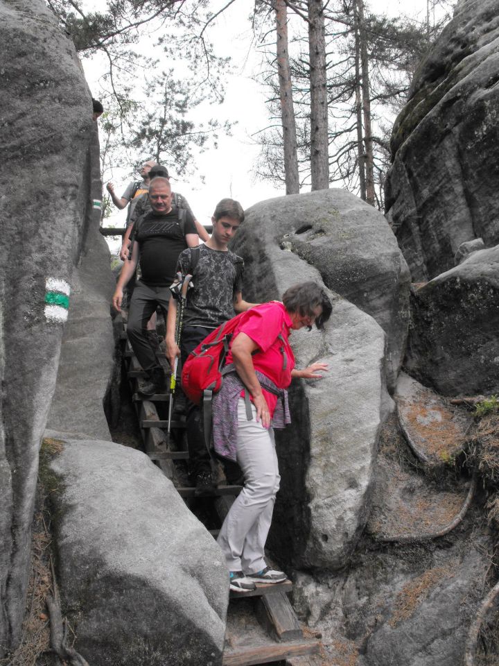 Wycieczka Broumovská vrchovina s002 - PTTK Strzelin