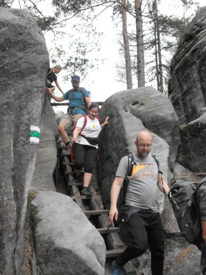 Wycieczka Broumovská vrchovina s002 - PTTK Strzelin