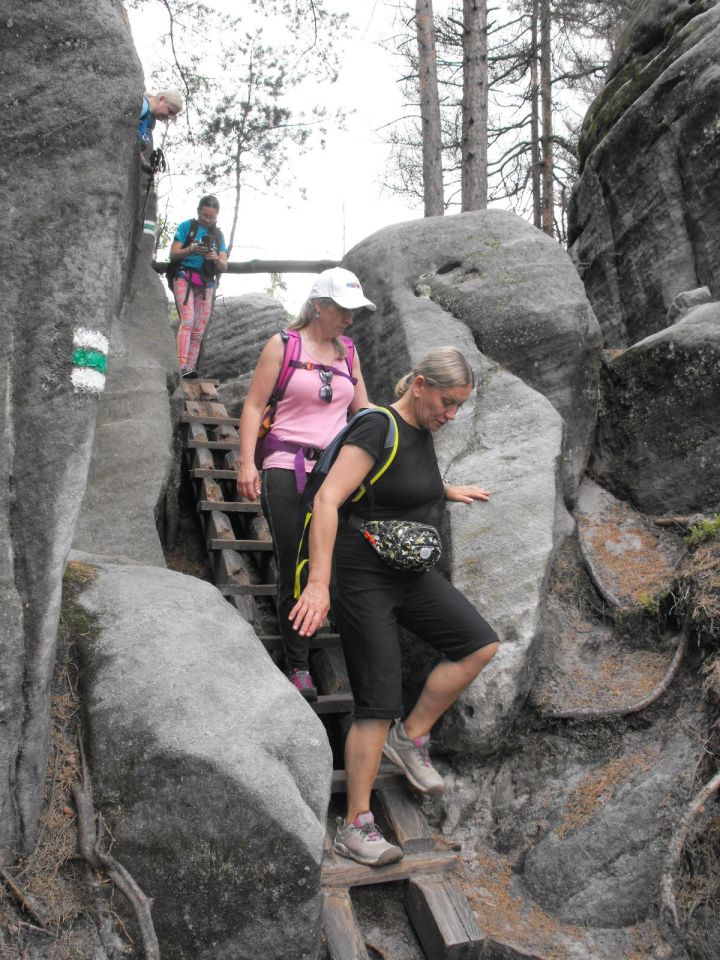 Wycieczka Broumovská vrchovina s002 - PTTK Strzelin