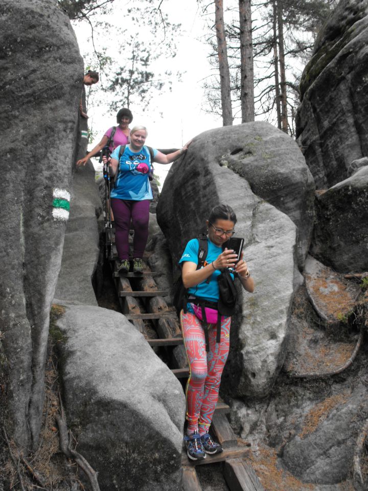 Wycieczka Broumovská vrchovina s002 - PTTK Strzelin