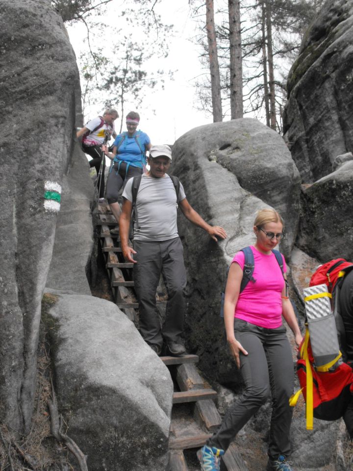 Wycieczka Broumovská vrchovina s002 - PTTK Strzelin