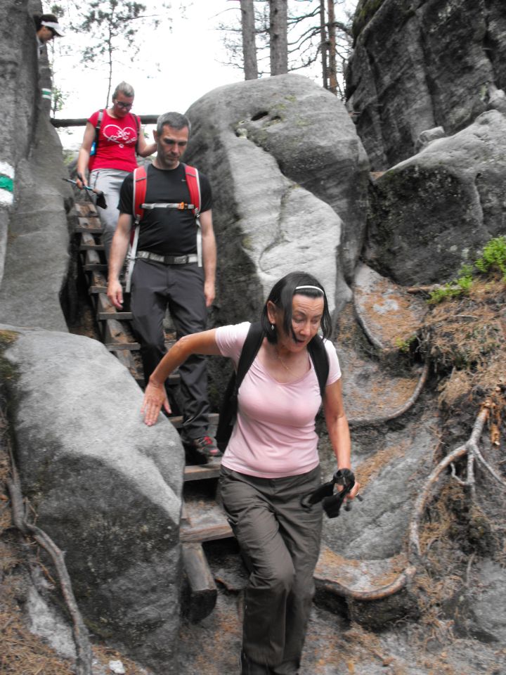 Wycieczka Broumovská vrchovina s002 - PTTK Strzelin