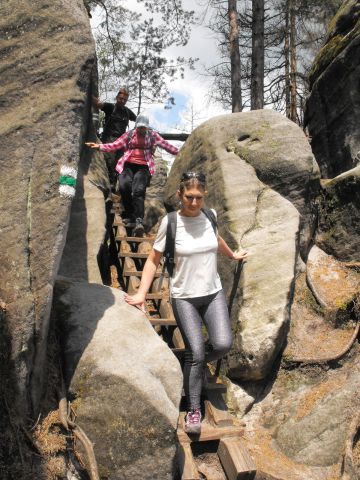 Wycieczka Broumovská vrchovina s74 - PTTK Strzelin