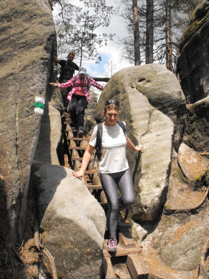 Wycieczka Broumovská vrchovina s002 - PTTK Strzelin