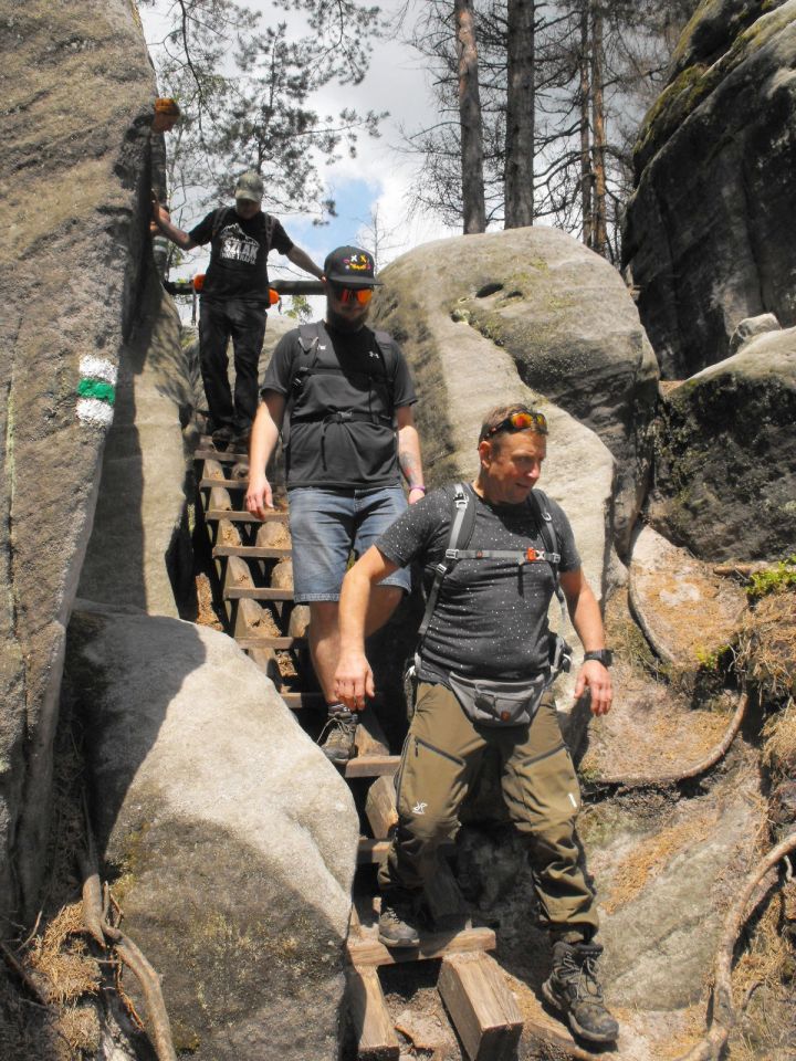 Wycieczka Broumovská vrchovina s002 - PTTK Strzelin