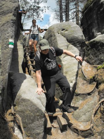 Wycieczka Broumovská vrchovina s76 - PTTK Strzelin