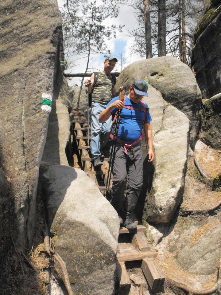 Wycieczka Broumovská vrchovina s002 - PTTK Strzelin