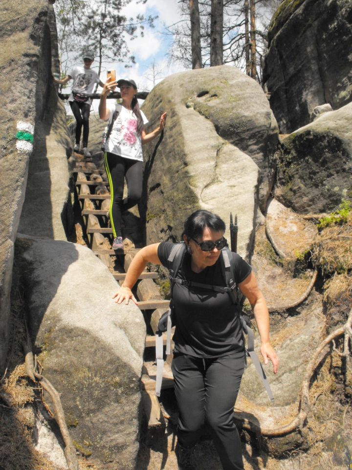 Wycieczka Broumovská vrchovina s002 - PTTK Strzelin