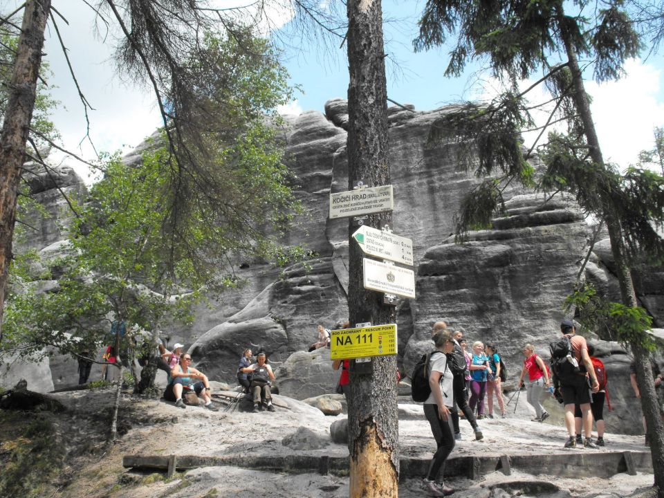 Wycieczka Broumovská vrchovina s002 - PTTK Strzelin