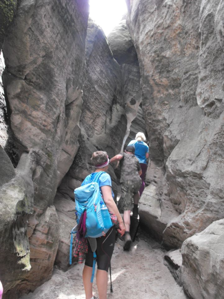 Wycieczka Broumovská vrchovina s002 - PTTK Strzelin