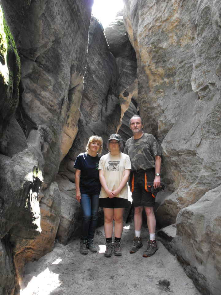 Wycieczka Broumovská vrchovina s002 - PTTK Strzelin