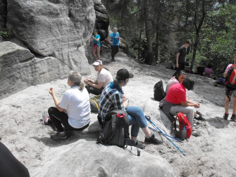 Wycieczka Broumovská vrchovina s94 - PTTK Strzelin