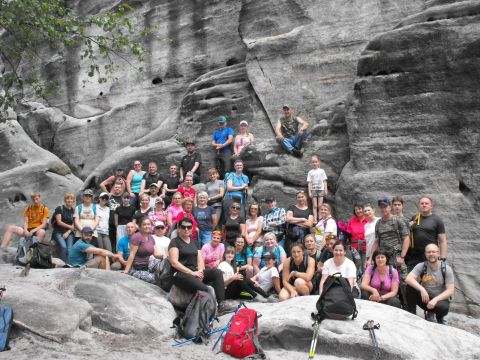 Wycieczka Broumovská vrchovina s95 - PTTK Strzelin