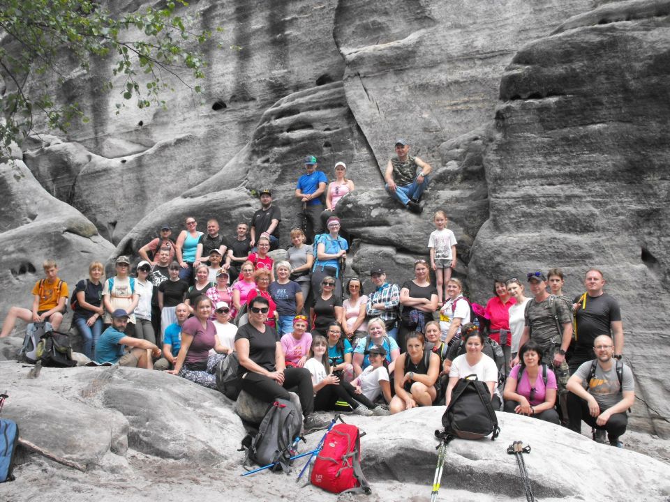 Wycieczka Broumovská vrchovina s002 - PTTK Strzelin