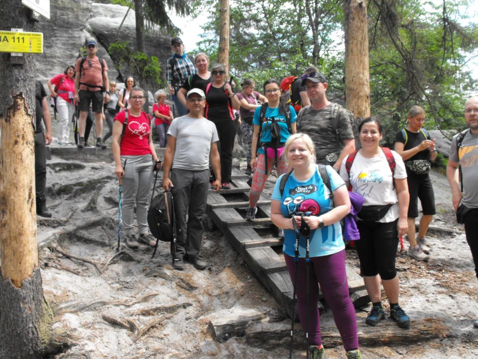 Wycieczka Broumovská vrchovina s002 - PTTK Strzelin