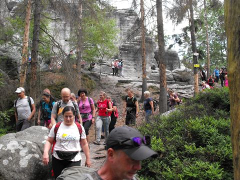 Wycieczka Broumovská vrchovina s98 - PTTK Strzelin