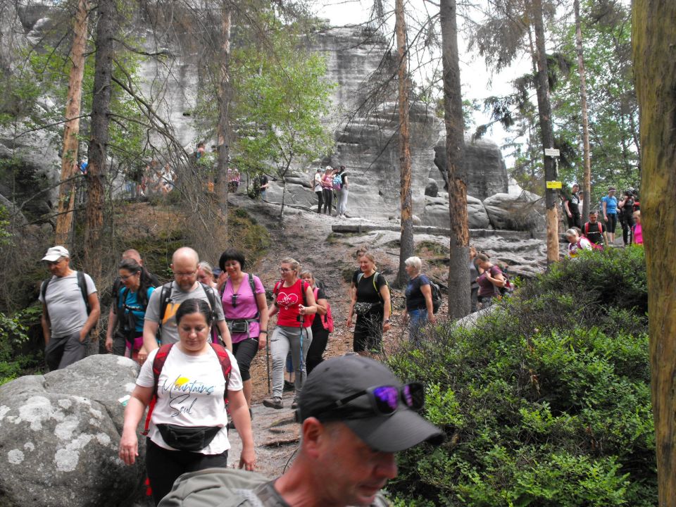 Wycieczka Broumovská vrchovina s002 - PTTK Strzelin