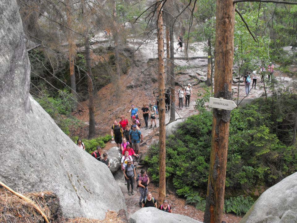 Wycieczka Broumovská vrchovina s002 - PTTK Strzelin