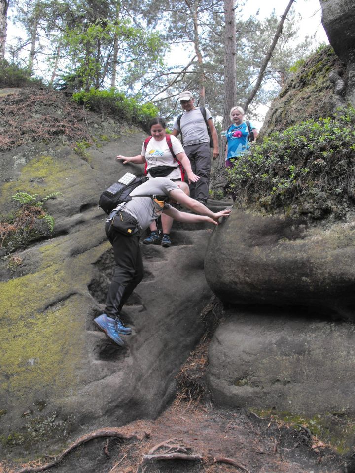 Wycieczka Broumovská vrchovina s002 - PTTK Strzelin